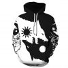 unisex adult pullover hoodie couple costume