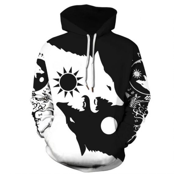 unisex adult pullover hoodie couple costume