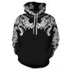 unisex adult pullover hoodie couple costume