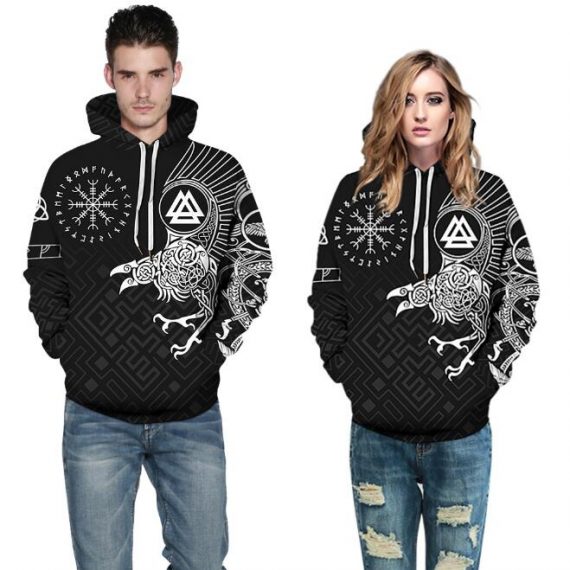 unisex adult pullover hoodie couple costume