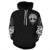 unisex adult pullover hoodie couple costume
