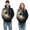 Print plus size hoodies unisex couple costume