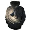 Print plus size hoodies unisex couple costume