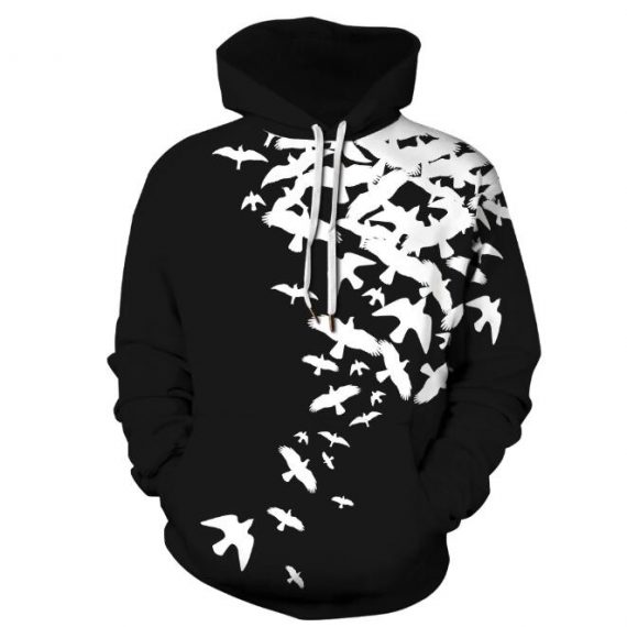 Print plus size hoodies unisex couple costume