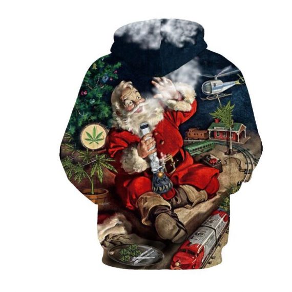 unisex santa couple costume christmas sweatshirt