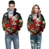 unisex santa couple costume christmas sweatshirt