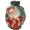 unisex santa couple costume christmas sweatshirt
