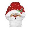 unisex santa couple costume christmas sweatshirt