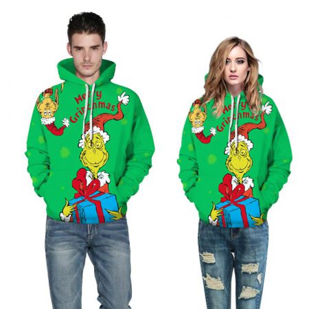 The Grinch couple costume unisex christmas sweatshirt
