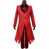 halloween adult Hazbin Hotel ALASTOR cosplay suit