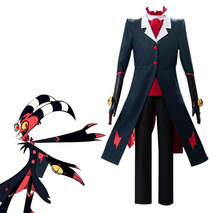 Blitzo cosplay Hazbin Hotel halloween adult costume MYanimec