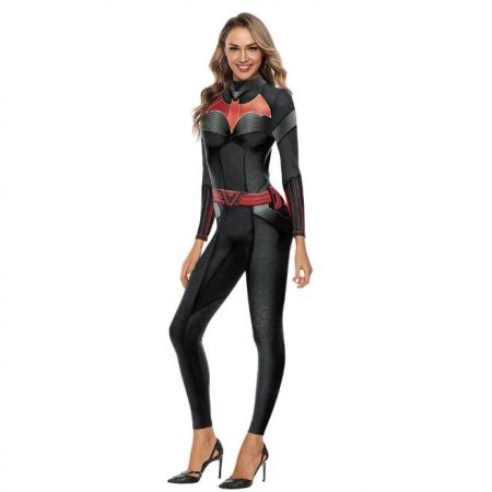 batman halloween costume female cosplay suit