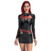 batman halloween costume female cosplay suit