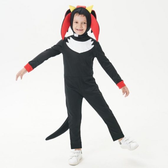 ultimate flash sonic kids cosplay sonic the hedgehog costume