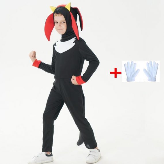 ultimate flash sonic kids cosplay sonic the hedgehog costume