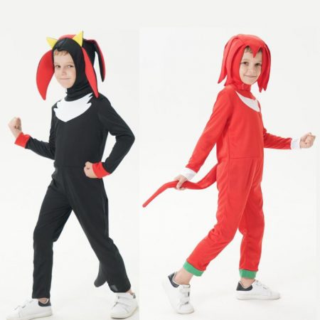 ultimate flash sonic kids cosplay sonic the hedgehog costume