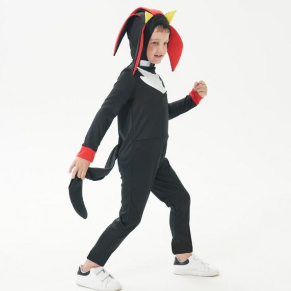 ultimate flash sonic kids cosplay sonic the hedgehog costume