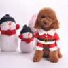 dog halloween costumes christmas santa claus cosplay dog costumes