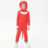 ultimate flash sonic kids cosplay sonic the hedgehog costume