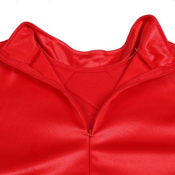 red muscle cosplay jumpsuit kids the flash costume