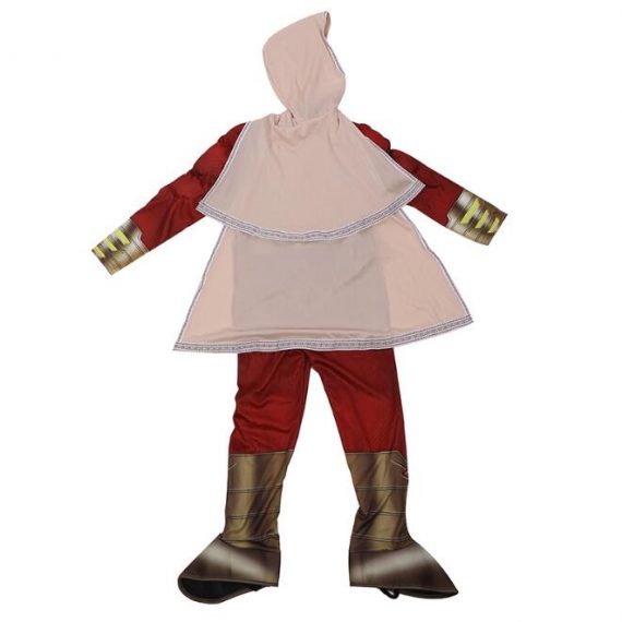 captain marvel cosplay shazam costume for kids