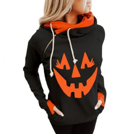 women's hoodie pumpkin halloween costume