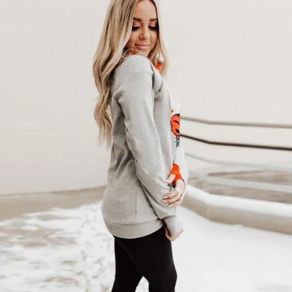 women's hoodie pumpkin halloween costume