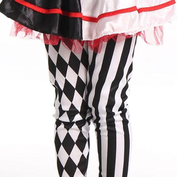 girl clown costume kids halloween cosplay suit