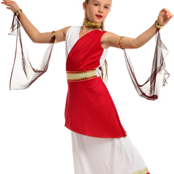 greek goddess costume girl athena dress suit