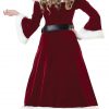womens and mens couple costume christmas outfit santa suit