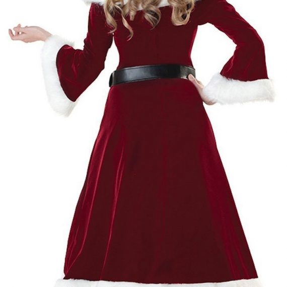 womens and mens couple costume christmas outfit santa suit