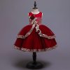 chirstmas flower girl dresses princess tulle skirt