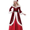 womens and mens couple costume christmas outfit santa suit