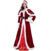 women santa costume girls christmas dress