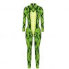 halloween cospaly animal costume snake skin bodysuits