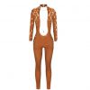 halloween cospaly animal costume snake skin bodysuits