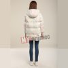 warmest winter coats for women mid length down jacket