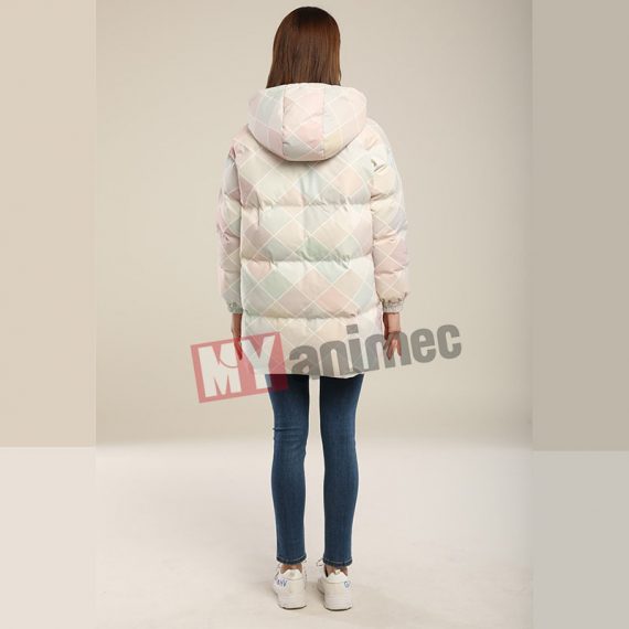 warmest winter coats for women mid length down jacket