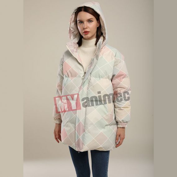 warmest winter coats for women mid length down jacket