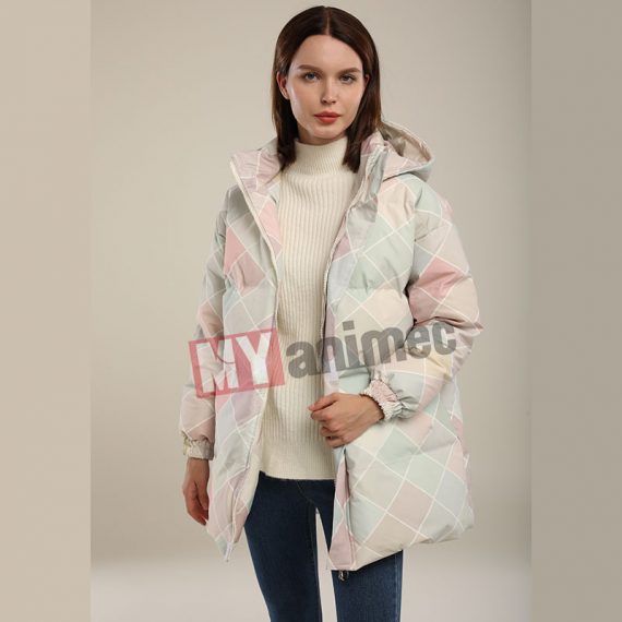 warmest winter coats for women mid length down jacket