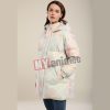 warmest winter coats for women mid length down jacket