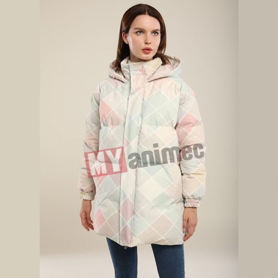 warmest winter coats for women mid length down jacket