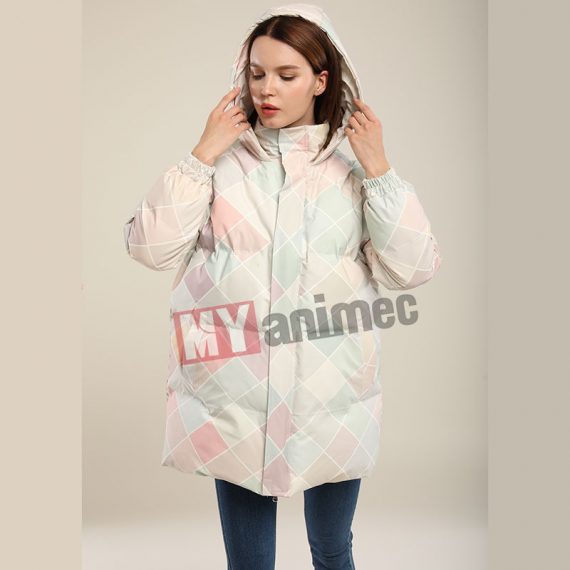 warmest winter coats for women mid length down jacket