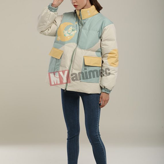 short hoodless jacket warmest winter down puffer jacket