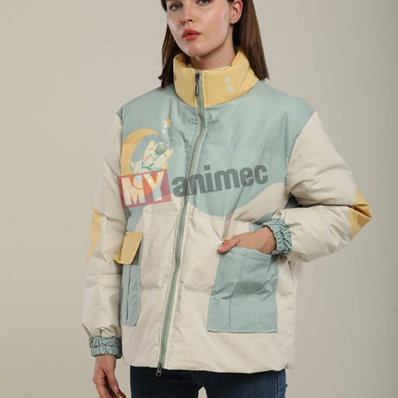 short hoodless jacket warmest winter down puffer jacket