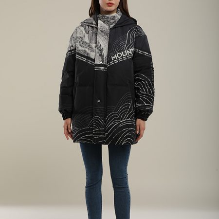 hooded down jacket warmest winter coats for women