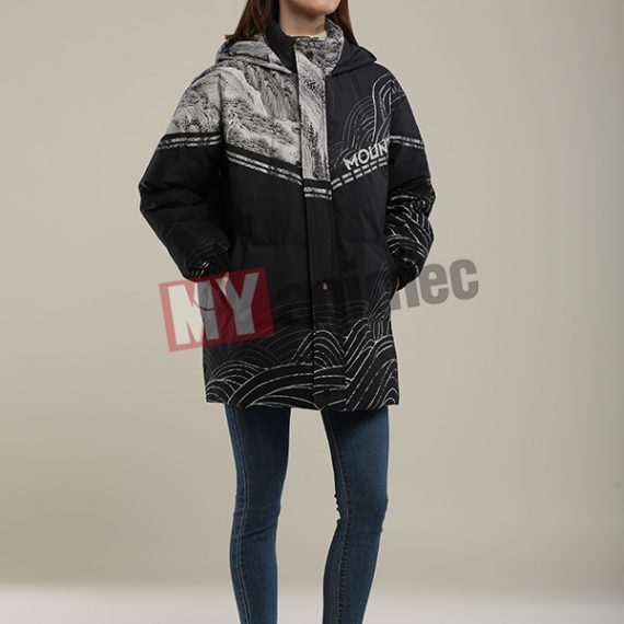 hooded down jacket warmest winter coats for women