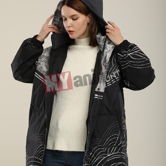 hooded down jacket warmest winter coats for women