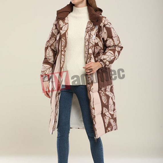 womens long winter coats long down jacket
