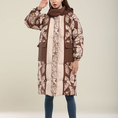 womens long winter coats long down jacket